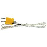 Klein Tools 69435 K-Type Thermokoppel Vervanging voor Klem en Digitale Multi-Meters met Lood of Mini-Plug Inputs