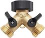 Distributeurs de tuyaux d'arrosage - Pièce en Y - Durable - Convient pour une utilisation en extérieur