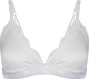 MAGIC Bodyfashion Satin Lace Bralette Dames Ivory - Maat L