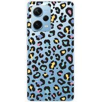 1001 coques Xiaomi Siliconen hoesje compatibel met Xiaomi Redmi Note 12 Pro Plus Luipaardkleur