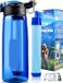 oCreon Kalebas Waterfilter + Actieve Kool Survival Strohalm