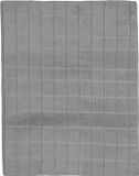5five Tapis d'évier/tapis de séchage cuisine - absorbant - microfibre - gris - 38 x 50 cm - pliable