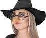 Atosa Horror/Halloween heksen verkleed accessoires - bril met heksen neus - Dames