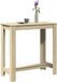 Maison Exclusive Table de bar chêne Sonoma, 102x50x103,5 cm, panneau de particules