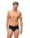 Abanderado slip, mi-long, 100% Coton, pour hommes, Noir, M