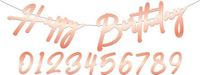 Folat Letterslinger Elegant Lush Blush 14cm - 1 meter