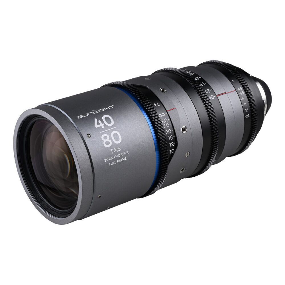 Laowa Sunlight FF 40-80mm T4.5 2X Anamorphic Zoom Blue PL-mount objectief