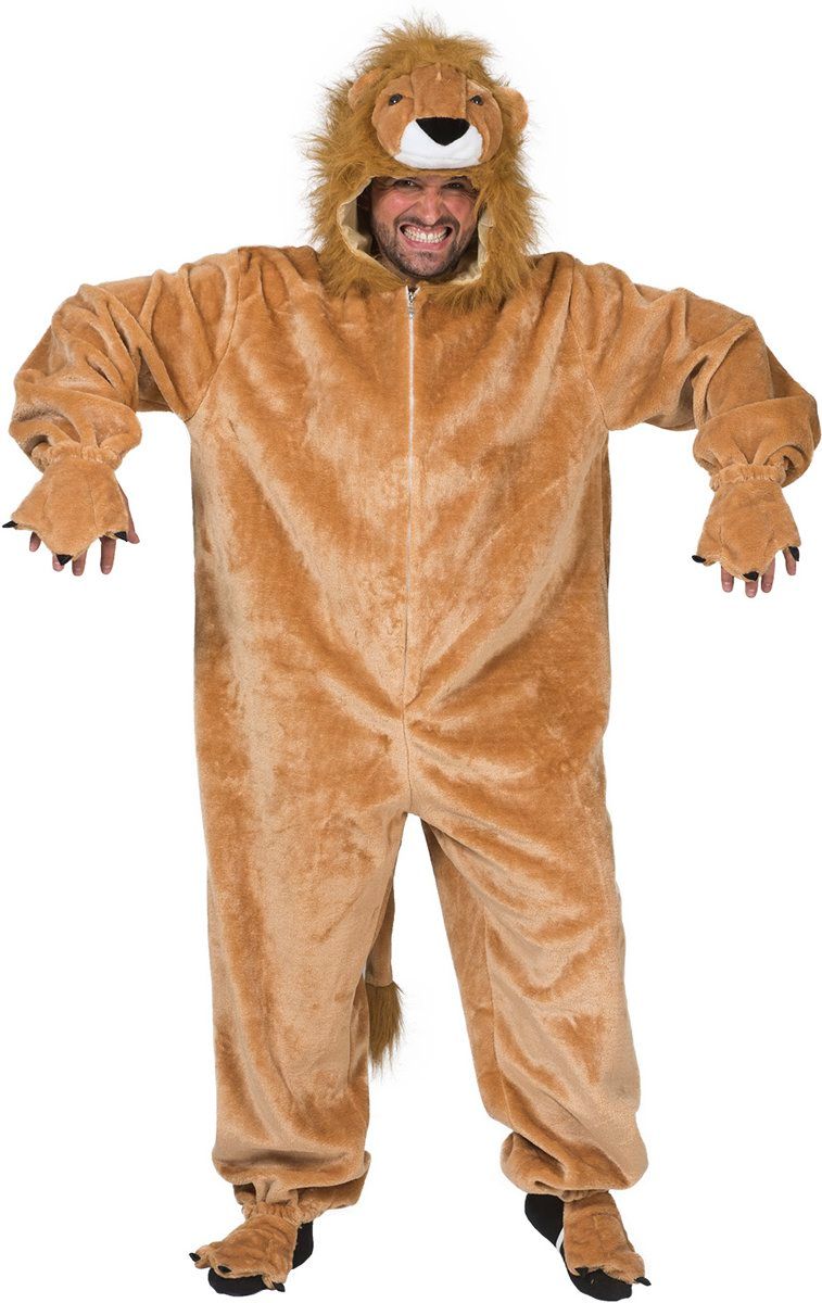 Funny Fashion Kostuum - Leeuw Simba - Maat 52/54