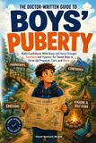 The Doctor-Written Guide For Boys' Puberty: Build Confidence With Body and Voice Changes, Emotions and Hygiene For Tween Boys to Grow Up Prepared, Calm, and Brave