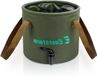 Merkloos Vouwkom camping vouwemmer 10 l/20 l afwasbak opvouwbaar outdoor vouwwaterreservoir met kraan - accessoires voor afwassen keuken douche wasmachine