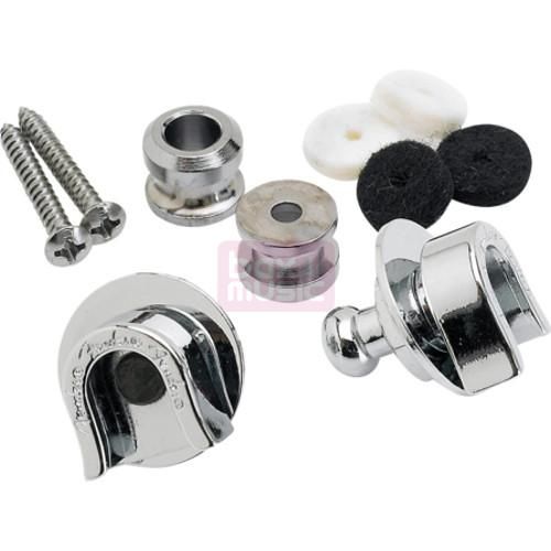 Fender Straplocks Chroom Set Van 2