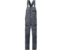 Fristads Amerikaanse Overall 1555 Stfp - Grijs/Zwart - C52