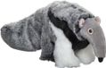 Nature planet Pluche Miereneter Knuffel - Grijs - 40 cm