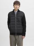 Jack and Jones JACK & JONES Jjeperfect Knit Hybrid Cardigan Sn, zwart, XXL