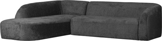 WOOOD Sloping Hoekbank Links - Velvet - Mountain - 77x274x225/87