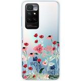 Xiaomi Redmi 10 Printemps en fleurs bedrukt siliconen hoesje