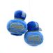 Poppy Grace Mate Pluche Poppy flesjes Blauw met koord (70cm) - 15x10cm - Blauw - Vrachtwagen Interieur - Auto - Accessoires
