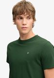 Superdry SD&Co Logo Geborduurde T-shirt Heren Rijk Boston groen/Crème S