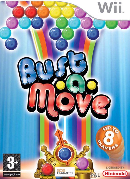 505 Games Bust A Move Nintendo Wii Puzzel Standard edition Dvd-rom 06 februari 2009 8023171009834