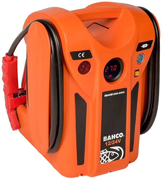 Bahco 12/24 V 2400/1200 Ca Oplader Oranje