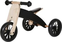 Bandits & Angels Smart Bike Loopfiets Hout 4-in-1 Zwart - Vanaf 1 jaar