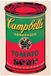 Artopweb Warhol Campbell's Soup Can 1965-60x90 cm decoratief paneel, MDF, papier, kleurrijk, 60 x 90 cm