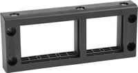 HellermannTyton VarioPlate-24_Frame-PL-BK Frame voor kabelinvoer Halogeenvrij Kunststof Zwart 1 stuk(s)