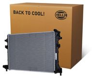 HELLA 8MK 366 300-441: Radiateur, refroidisseur d'eau, radiateur moteur pour VW Golf VII (hatchback) (5G1, BQ1, BE1, BE2), Passat Variant (3G5, CB5), Golf VII Variant