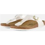 Birkenstock Gizeh wit Birko-Flor