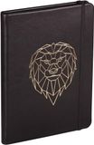 Clairefontaine 400129C - Notitieboek A5 14,8x21cm, Leeuw Echt Leer 144p