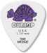 424P1.14 Jim Dunlop Tortex Wedge Plectrums - 1.14 mm - Player's Pack (12 Stuks)