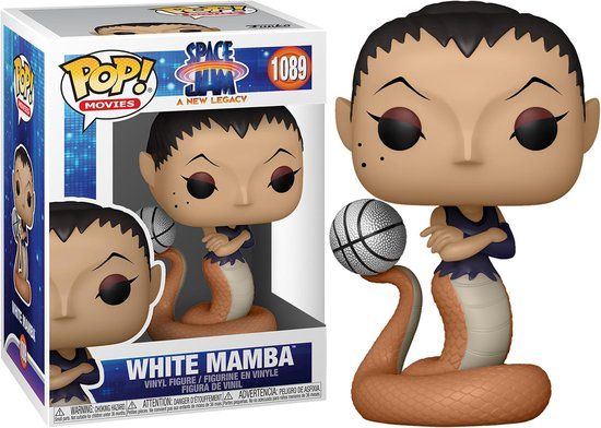 Pop! Movies: Space Jam 2 - White Mamba FUNKO Action Figure
