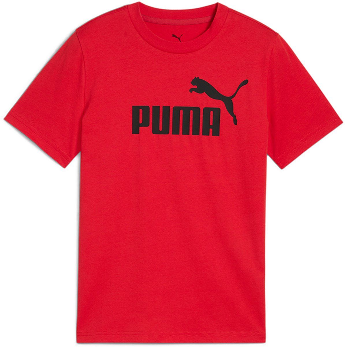 Puma 684906 Ess Nº1 Logo T-shirt Met Korte Mouwen Rood 13-14 Years Kinderen