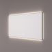 HIPP Design Spiegel Mat Zwart met Indirecte LED Rondom 120 x 70 x 3 cm