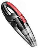 Aspirateur à main - Aspirateur à sec et humide sans fil - 120 W - 7,2 V - Sans sac - Réservoir à poussière de moins de 0,5 litre - Brosses multifonctions - Rouge