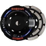 Rhodius DS10, disque à tronçonner diamanté 100 x 5,0 x 8,0 x M14 mm, disque à tronçonner diamanté, ProLine, pour béton DS10 1 pièce(s)