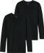 Schiesser Longsleeve 95/5 Originals Zwart XL