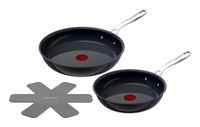 Tefal Jamie Oliver by Enjoy 3-delige pannenset 24/28cm + panbeschermer - inductie