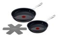 Tefal Jamie Oliver by Enjoy 3-delige pannenset 24/28cm + panbeschermer - inductie