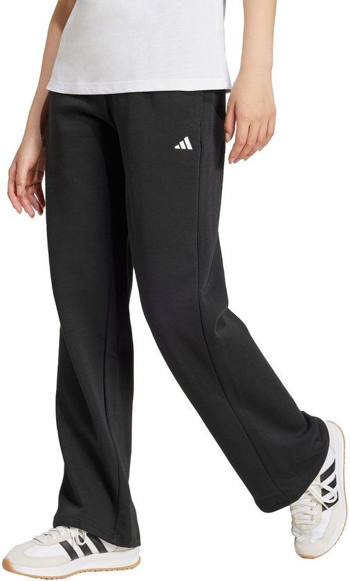 Adidas Sportswear Essentials Small Logo Feel Cozy Open-Hem Broek - Dames - Zwart - XL