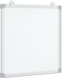 vidaXL Whiteboard magnetisch 40x40x1,7 cm aluminium