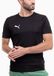 PUMA teamRISE Sportshirt Heren Zwart Polyester M
