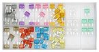Sonic 4822336 Mini-autozekeringsset, 75 stuks
