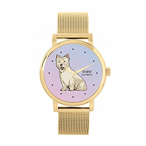 Toff London West Highland Terrier Hondenhorloge - 5059656809449
