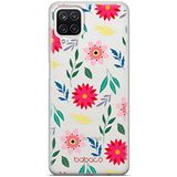 ERT GROUP mobiel telefoonhoesje voor Samsung A12 / M12 origineel en officieel erkend Babaco patroon Flowers 010