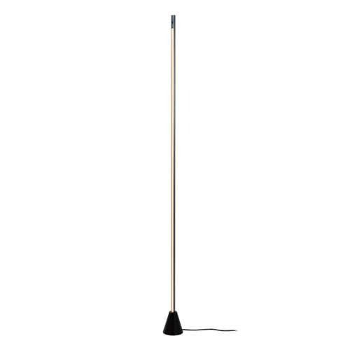 Lucide EQUINOX - Vloerlamp - LED Dimb. - CCT - 1x26W 2700K/4000K - Handbewegingssensor - Grijs ijzer | Vibes