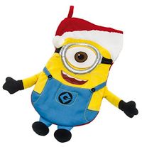 Joy Toy 97141 - Minions kerstkous pluche, 35 x 25 cm