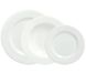 Tognana Ambiente, service de table pour 6 personnes, 18 pièces, porcelaine, blanc