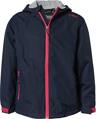 CMP Regenjas voor kinderen - Zwart Blauw