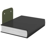 vidaXL Onzichtbare Zwevende Plank Muurmontage 4 st Olijf Groen